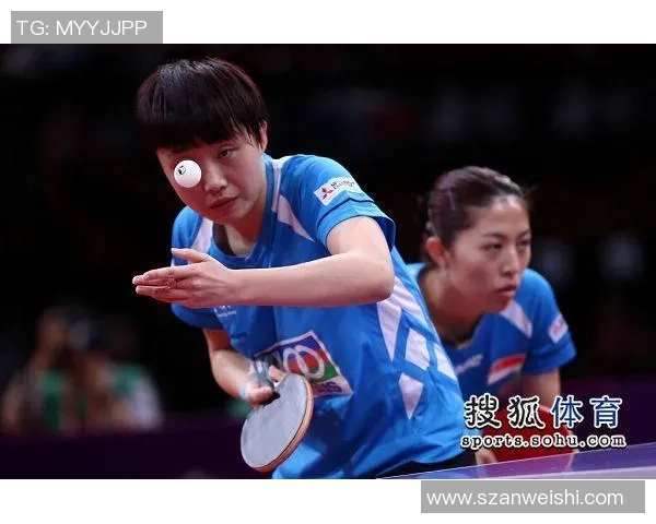 郭跃与冯天薇巅峰对决乒乓球赛场谁能笑到最后